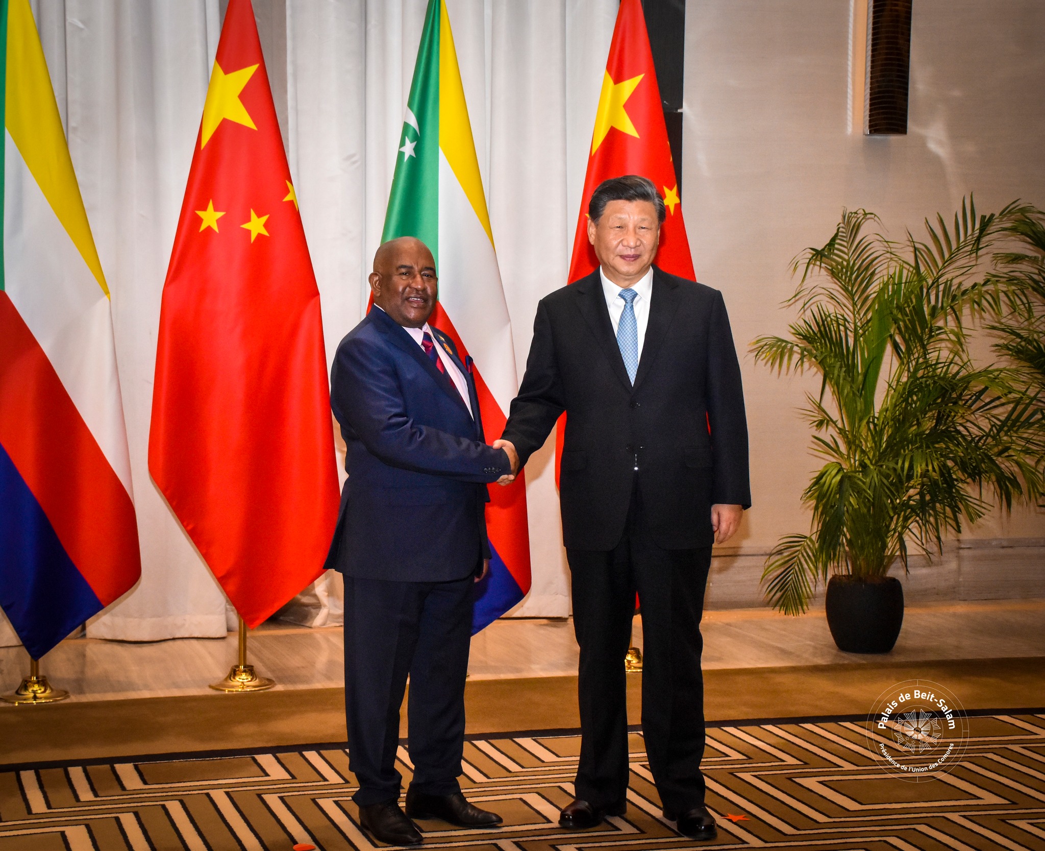 Pékin et Moroni au même diapason